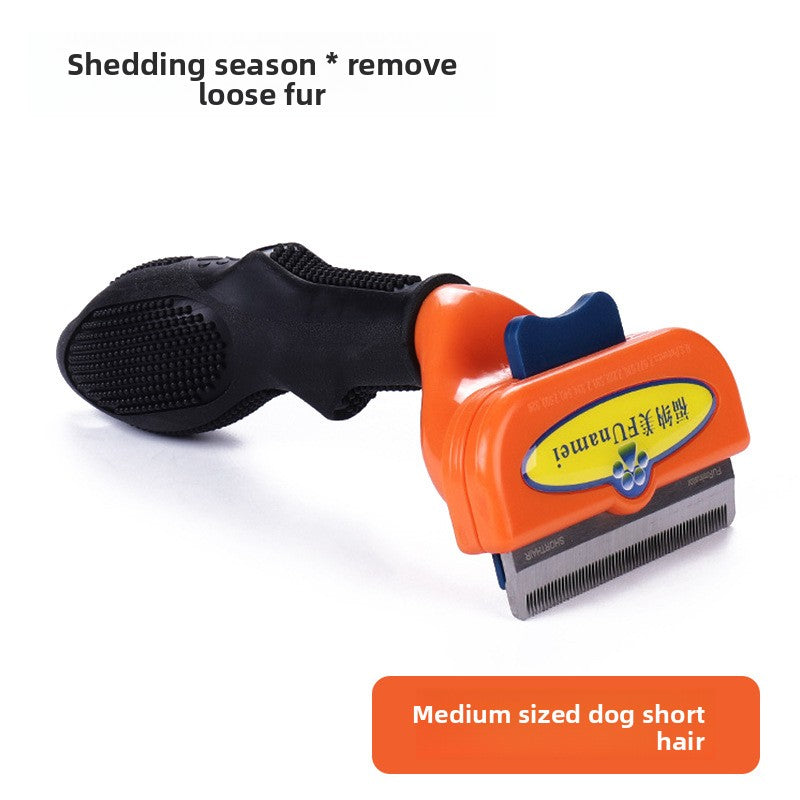 Deshedding Brush for Dogs and Cats, Short and Long Hair Coats