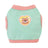 Lucky cat and bear print vest for pets for dogs and cats, image 4