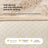 Thick faux fur non-slip pet mat in off white