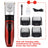 Cordless Grooming Clipper Kit for Dogs and Cats, Low Noise Motor