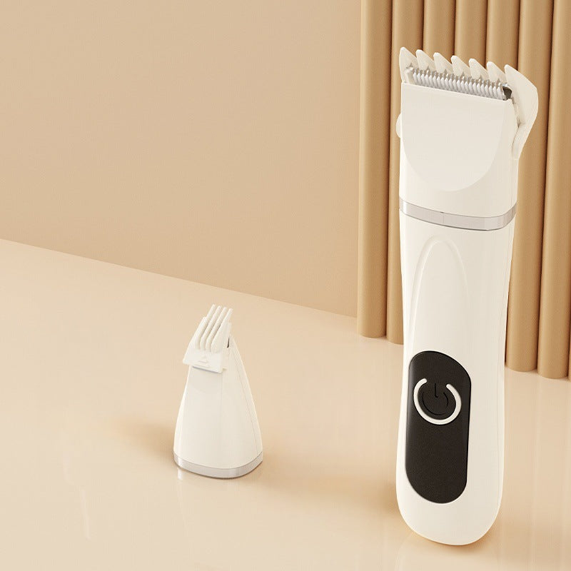 LCD Display Pet Clipper Kit with Nail Grinder, Silent Shaver