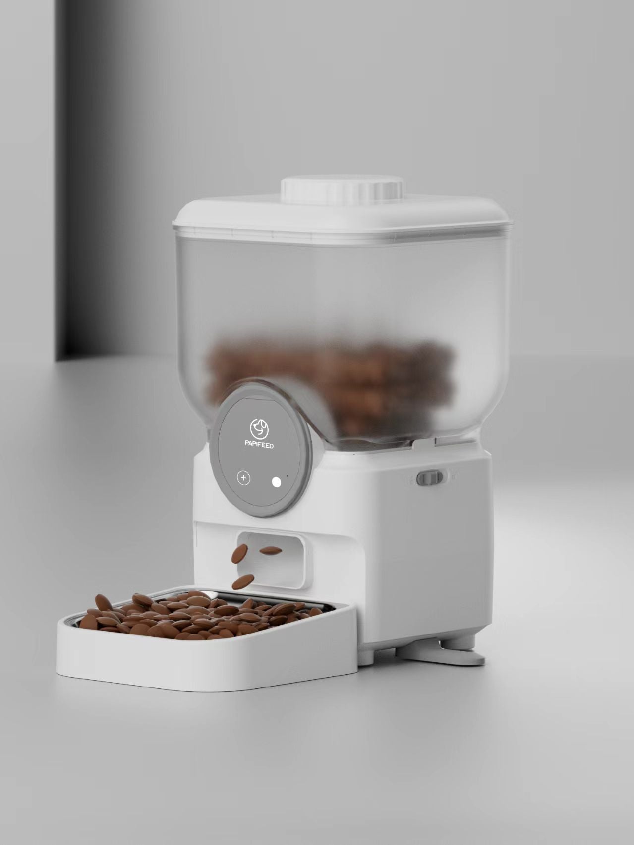 Smart Pet Feeder with 1080P HD Camera, Night Vision and App Control for Cats and Dogs