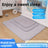 Ice silk pet cooling mat 50 x 70cm, alternative angle view