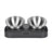 Stainless Steel Pet Feeder Slanted Neck Bowl