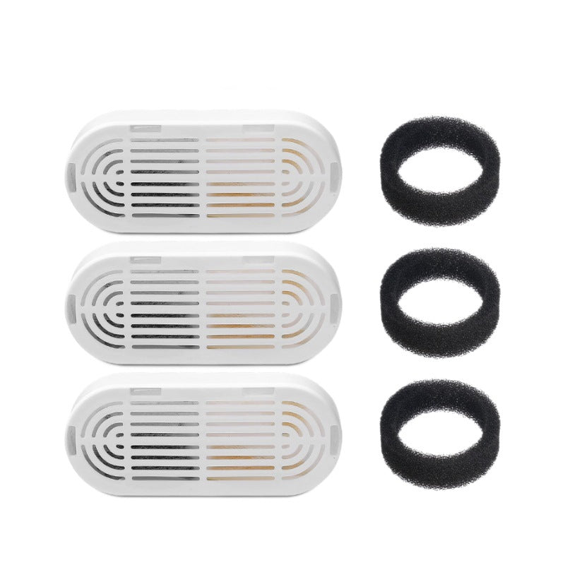 Replacement Foldable Filter Cartridge for Pirate Ship Style Cat Water Dispensers