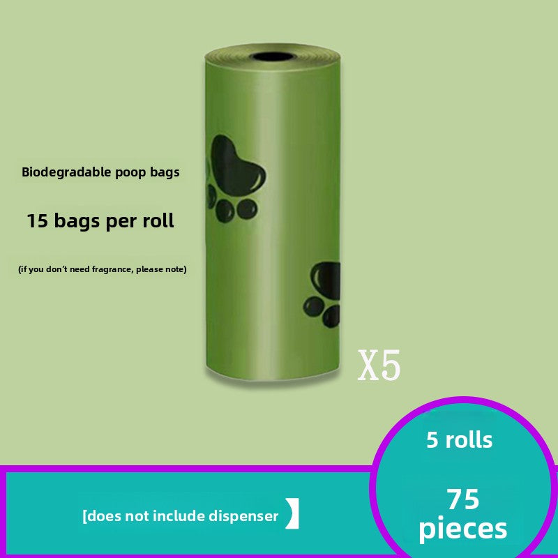 Biodegradable Dog Poop Bags with Dispenser, Thick Leak-Proof