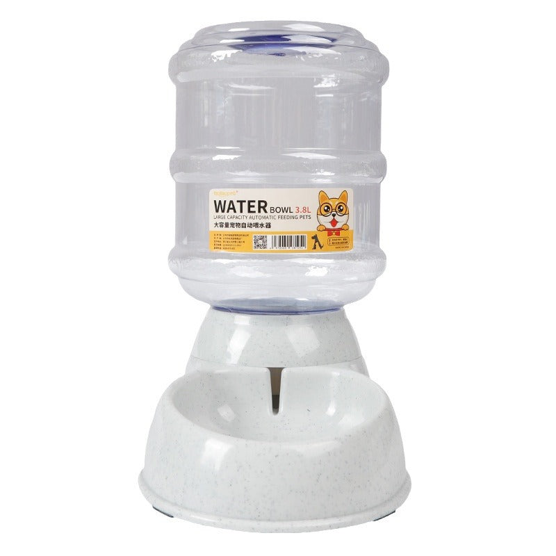 3.8L Automatic Pet Water Fountain and Feeder with Quiet Pump in Four Colours