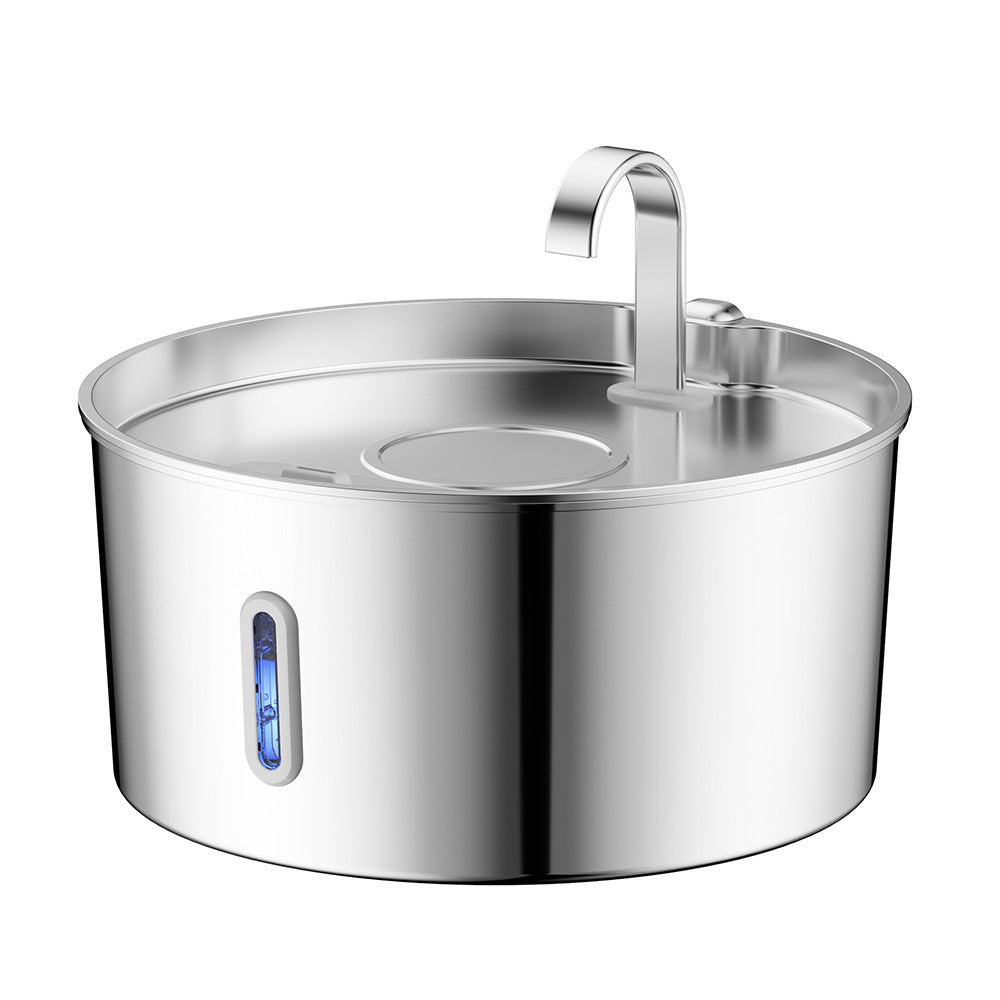 304 Stainless Steel 7L Pet Water Fountain with Detachable Design and Faucet Options