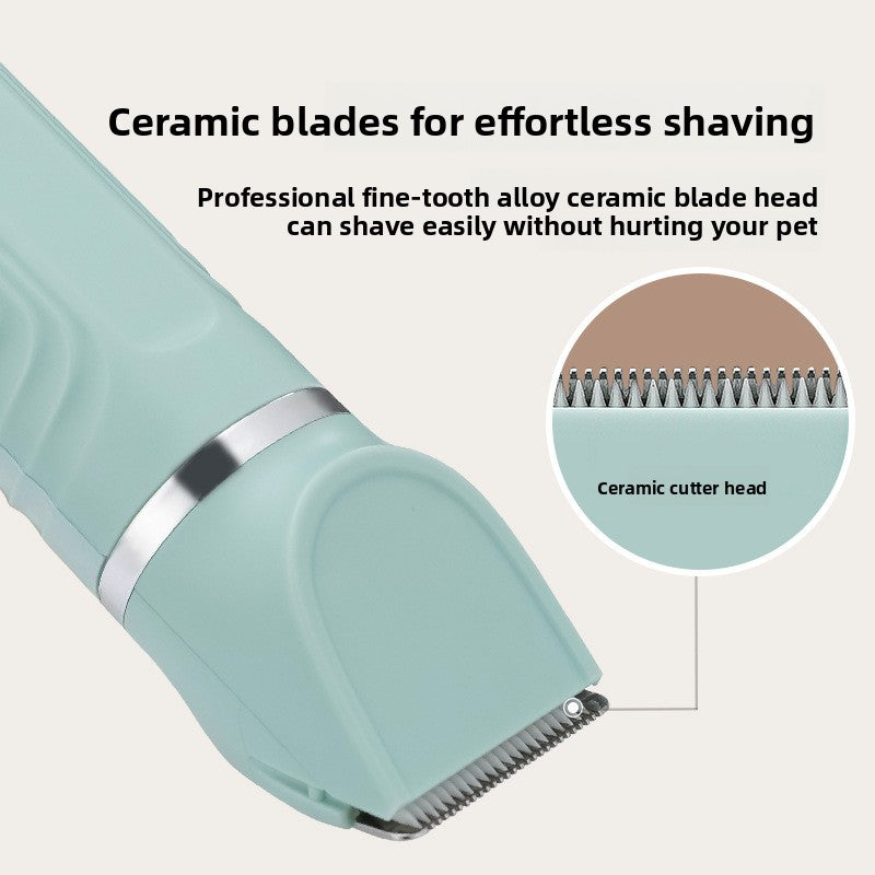 Multi-Head Cordless Dog Clipper Kit, Lightweight Electric Shaver