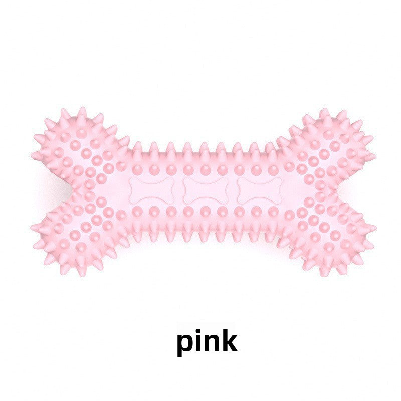 TPR bone chew toy for dogs in three colours - photo 4