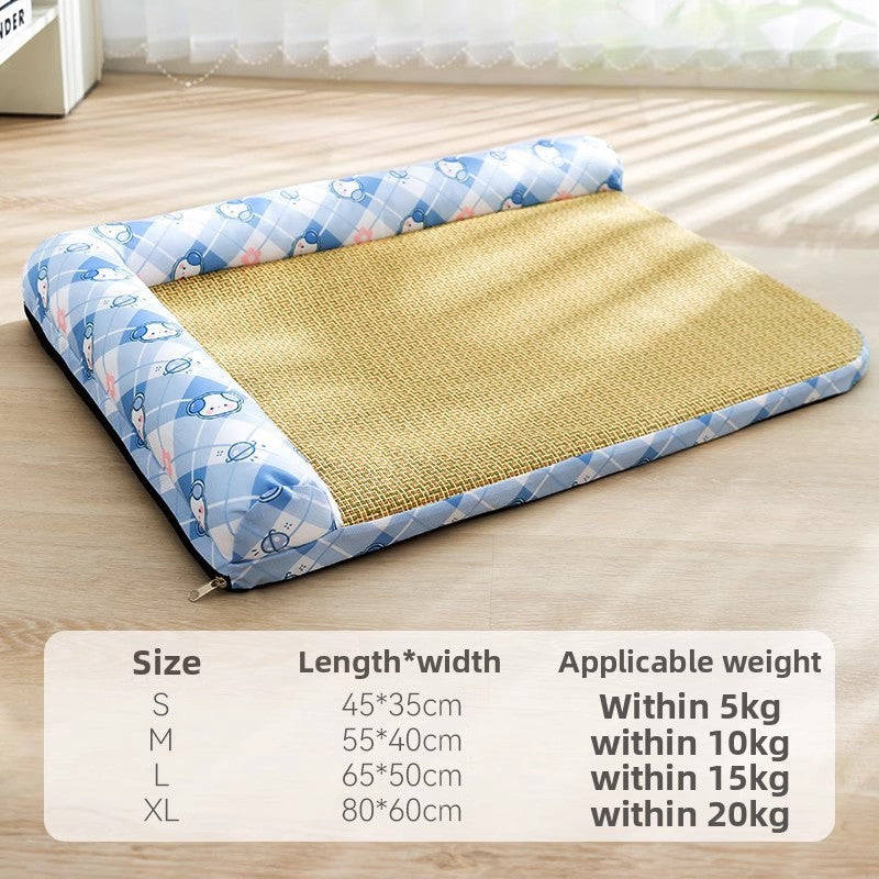 Breathable cooling dog mat with fun printed design, photo 56 of 66