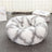 Avocado green heated pet bed with USB cable