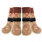 Non slip cotton dog socks set of four, available in 4 styles, image 7
