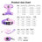 Patterned dog collar and lead set in 4 colour options