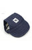 Canvas dog baseball cap for sun protection in Mesh Pink, in use with a pet
