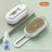 Electric Massaging Spray Comb with Silicone Tips, Anti-Static