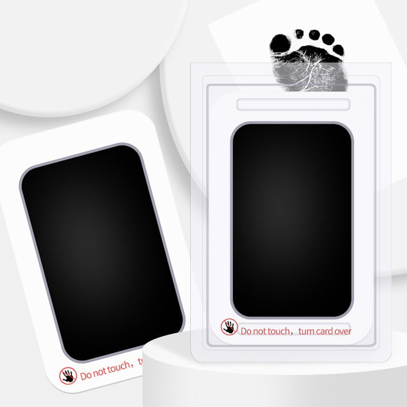 Dog and Cat Paw Print Keepsake Kit with Inkless Ink Pad and Memorial Photo Frame