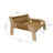 Scratch-resistant pet sofa for cats and small dogs, photo 6 of 15