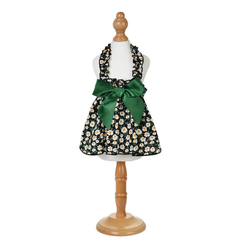 Daisy print strap dress for dogs and cats, available in 5 colours, image 22