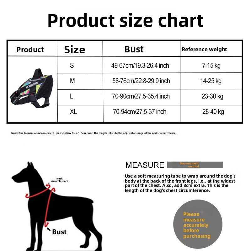 Reflective air mesh dog harness, available from Pet Royale UK