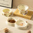 Cake Bear Ceramic Pet Bowl Anti-Tip Cat Dog Food Bowl