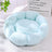 Round long plush pet nest for cats and dogs, view 30