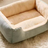 Fluffy Furry Pet Bed, Warm Cosy Nest for Dogs and Cats