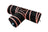 Foldable three-way cat tunnel toy in Black Textured Tunnel