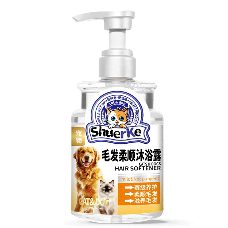 Pet Shampoo and Conditioner Gel for Itch Relief and Smooth Coats