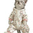 Cute kitty print pet pyjamas on a small dog, view 2
