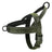 Tactical dog harness vest with collar, 4 sizes available