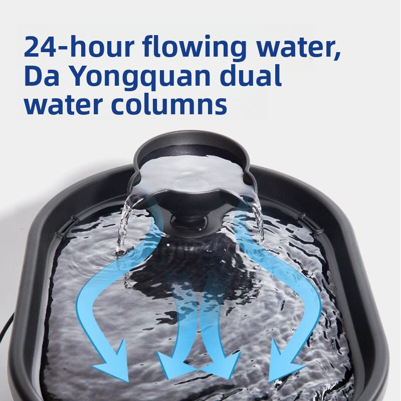 Wireless automatic continuous filtration drinking water dispenser