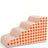 Bedside foam pet stairs with plaid cover, photo 4 of 11