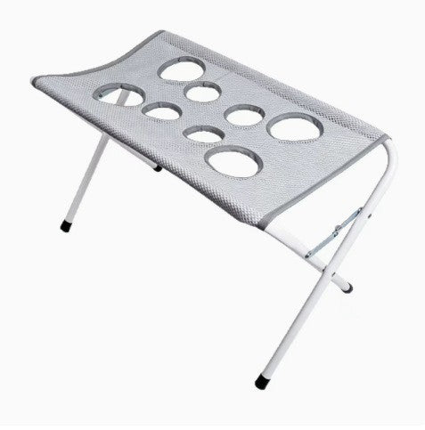 Foldable Pet Grooming Hammock Stand with Restraint Sling