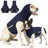Snug fit dark grey dog wrap vest with ear hood, product image 16