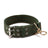 Wide double-layer nylon dog collar, available from Pet Royale UK