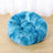 Tie Dye Round Plush Pet Bed for Cats and Small Dogs