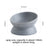 White raised ceramic pet bowl with tilted rim, photo 10
