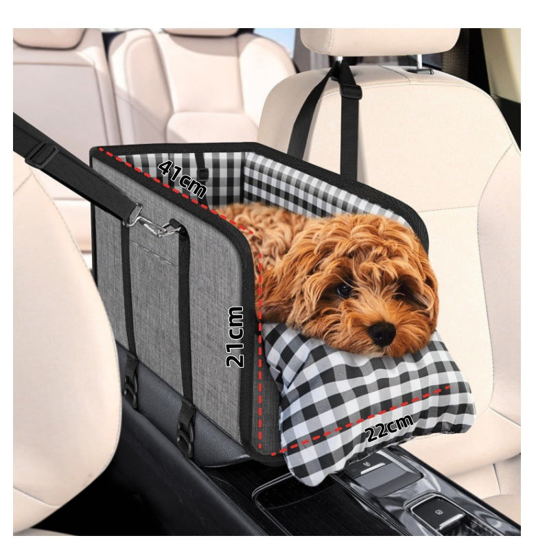 Dog car armrest booster seat with cushion, product image 5