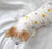 Lightweight flutter sleeve pet vests in pink and white