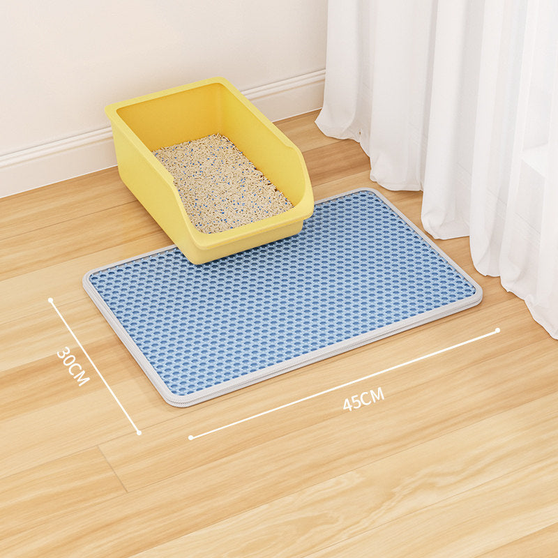 Anti-Slip Double Layer Cat Litter Control Mat