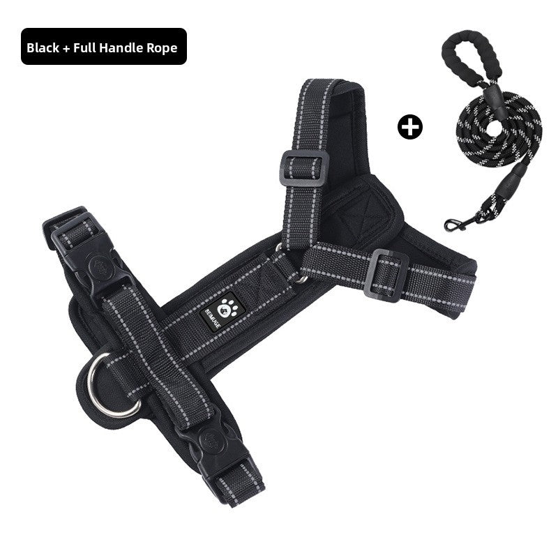 I-shaped escape-resistant dog harness, 4 sizes available from Pet Royale UK