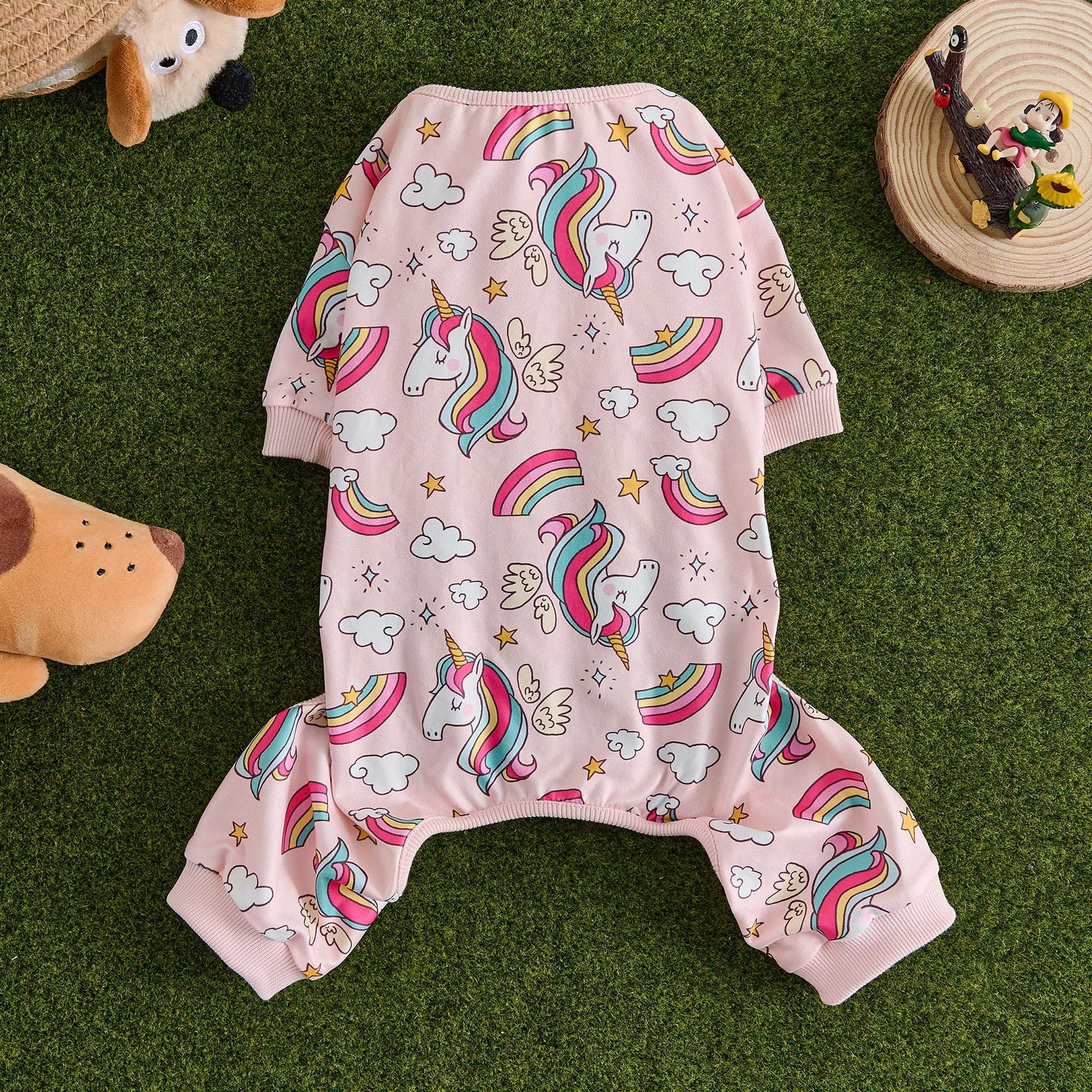 Four leg dog jumpsuit pyjamas, available in 12 colours, sizes Small to 3XL, image 5