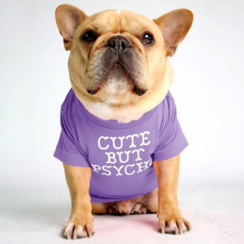 Round neck printed t shirt for small dogs and cats, image 69