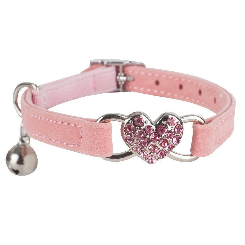 Elastic collar for cats and small dogs, ideal for everyday use