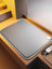 Silver grey electric pet heating pad with temperature control, photo 6