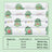 Oxford cloth gel pet cooling mat in Watermelon Dinosaur, size Medium 50 x 40cm