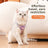 Pink floral mesh vest harness for cats and small dogs, view 2