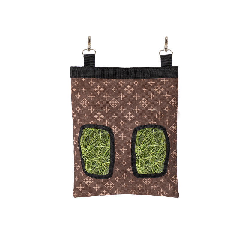 Hanging Oxford Cloth Hay Bag for Rabbits, Guinea Pigs and Chinchillas, Small or Large
