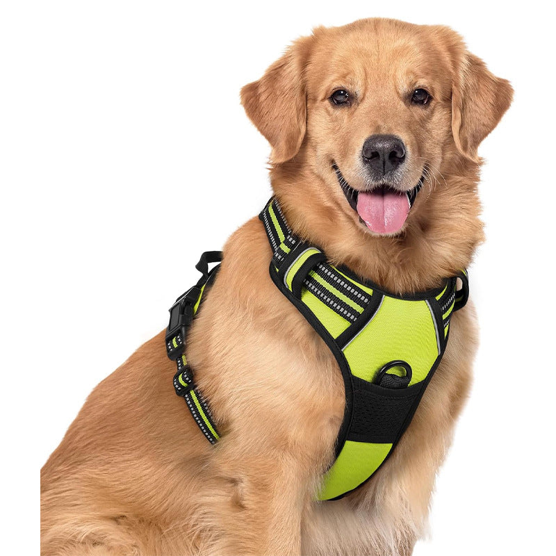 Reflective padded Oxford dog harness vest, product image 25